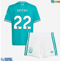 Liverpool Hugo Ekitike #22 Rezervni Dres za djecu 2025-26 Kratak Rukav (+ Kratke hlače)